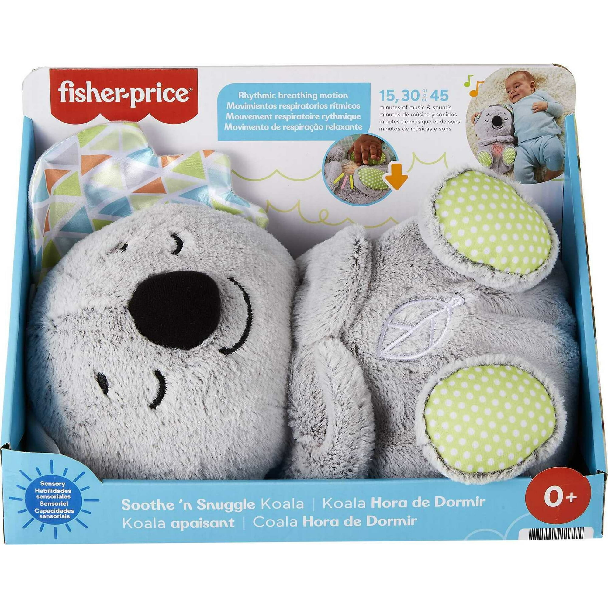 Fisher-Price Soothe 'n Snuggle Koala Baby Sound Machine with LIghts Music & Rhythmic Motion