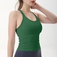 thumbnail image 4 of HNMKIU Women Tank Top Ribbed Workout Short Racerback Tank Tops For Women With Built In Bra, 4 of 4