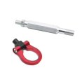 thumbnail image 1 of Circular Car Sport Model Car Tow Trailer Hooks Ring Eye Towing Front Rear Aluminum For Subaru Brz 86, 1 of 1