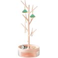 thumbnail image 1 of HAHDAXIA Rotation Bijoux Présentoir Support Collier Rack Réglable Multipurpose Bijoux Arbre Stand Organisateur pour Colliers, Bracelets, Boucles d'Oreilles, Bagues (Rose), 1 of 7