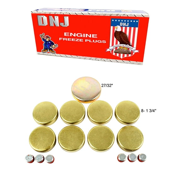 DNJ FPS3194 Expansion Plug Kit Fits Cars & Trucks 70-90 Chevrolet Bel Air Biscayne 7.4L V8 OHV