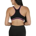 thumbnail image 2 of ToBeInStyle Women's Pull-Over Racerback Sports Bra w/Jennifer Sport Text Print, 2 of 3