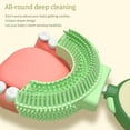 thumbnail image 3 of Children's U-shaped Toothbrush,oral Cleaning,for 2-6 Year Old Children, 3 of 4