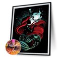 thumbnail image 1 of Cuadros Decorativos Kit de pintura de diamante 5Dsilueta de princesataladro redondo completoartesanías de arte de pared DIY Ehuebsd embutido en tela, 1 of 1