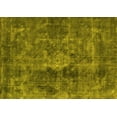 thumbnail image 1 of Ahgly Company Machine Washable Indoor Rectangle Oriental Yellow Industrial Area Rugs, 2' x 3', 1 of 4
