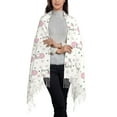 thumbnail image 2 of Gaeub Cute Poodle Dog Print Tassel Scarf,Wraps Scarves for Women,Winter Scarf,Cold Weather Shawls,Ideal for Travel, 2 of 8
