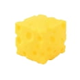 thumbnail image 3 of Cheese Cube Squishies,Soft Silicone Desktop Fidget Tool for Tension Release and Focus,Yellow Novelty Office Desk Accessory Yellow, 3 of 8