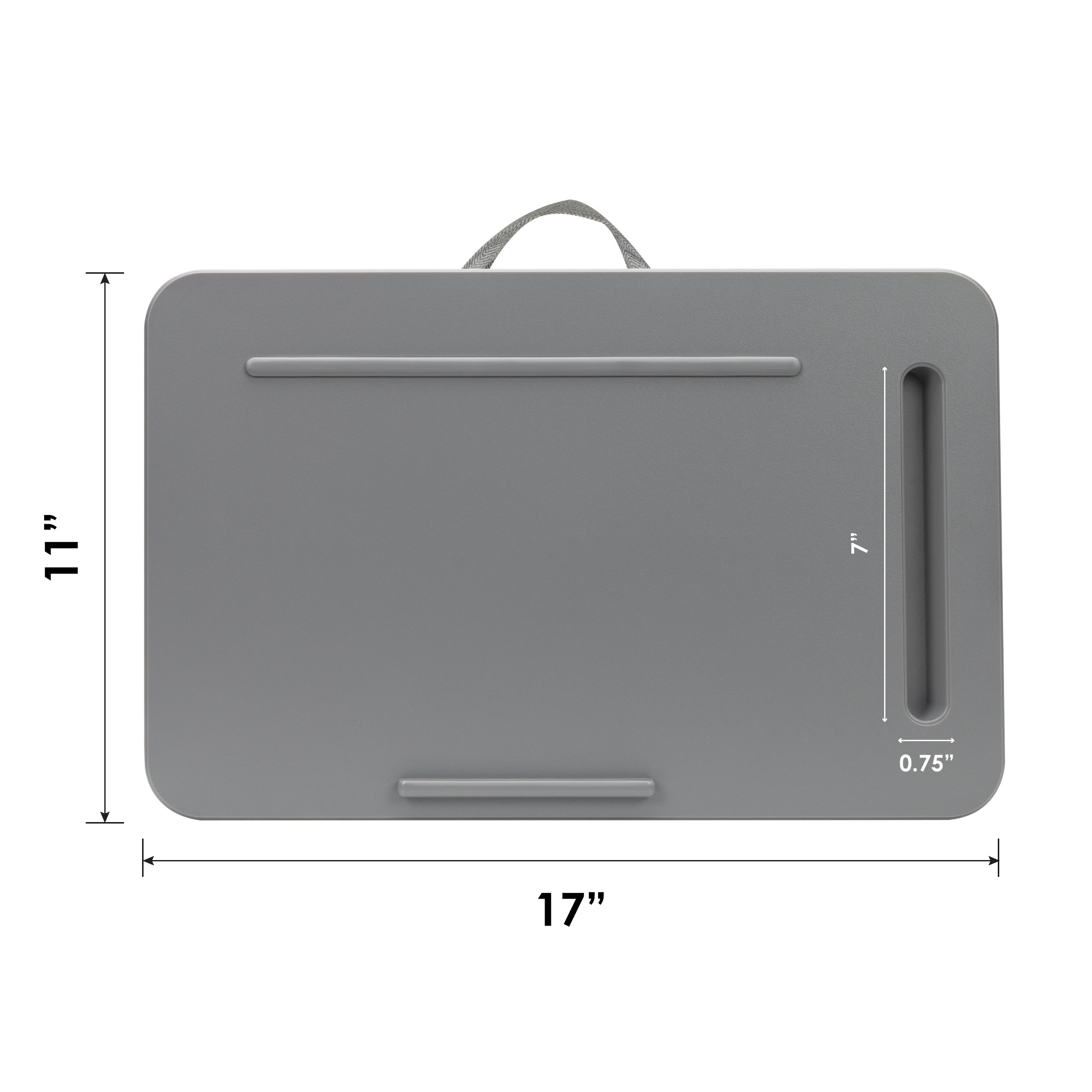 LapGear Sidekick Lap Desk for up to 15.6" Laptops, Gray - image 4 of 5