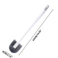 thumbnail image 2 of Clearance Under $10 Skegnu Toilet Brush Non Disposable Household Toilet Brush Hanging Plastic Long Handled Toilet Seat Cleaning Brush Toilet Cleaner, 2 of 6