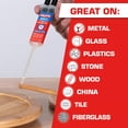 thumbnail image 4 of Loctite Epoxi Mezcla Instantánea de 5 Minutos, Pack de 1, Jeringa Transparente de 0,47 Fl Oz, 4 of 5