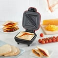 thumbnail image 6 of Dash 640 Watts Express Pocket Sandwich Maker, Red, DPM100, 6 of 6