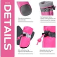 thumbnail image 5 of Dog Shoes Dog Boots & Paw Protector, Anti-Slip Sole Winter Dog Booties with Reflective Straps Dog Snow Boots for Small Medium Dogs 4PCS, 5 of 7
