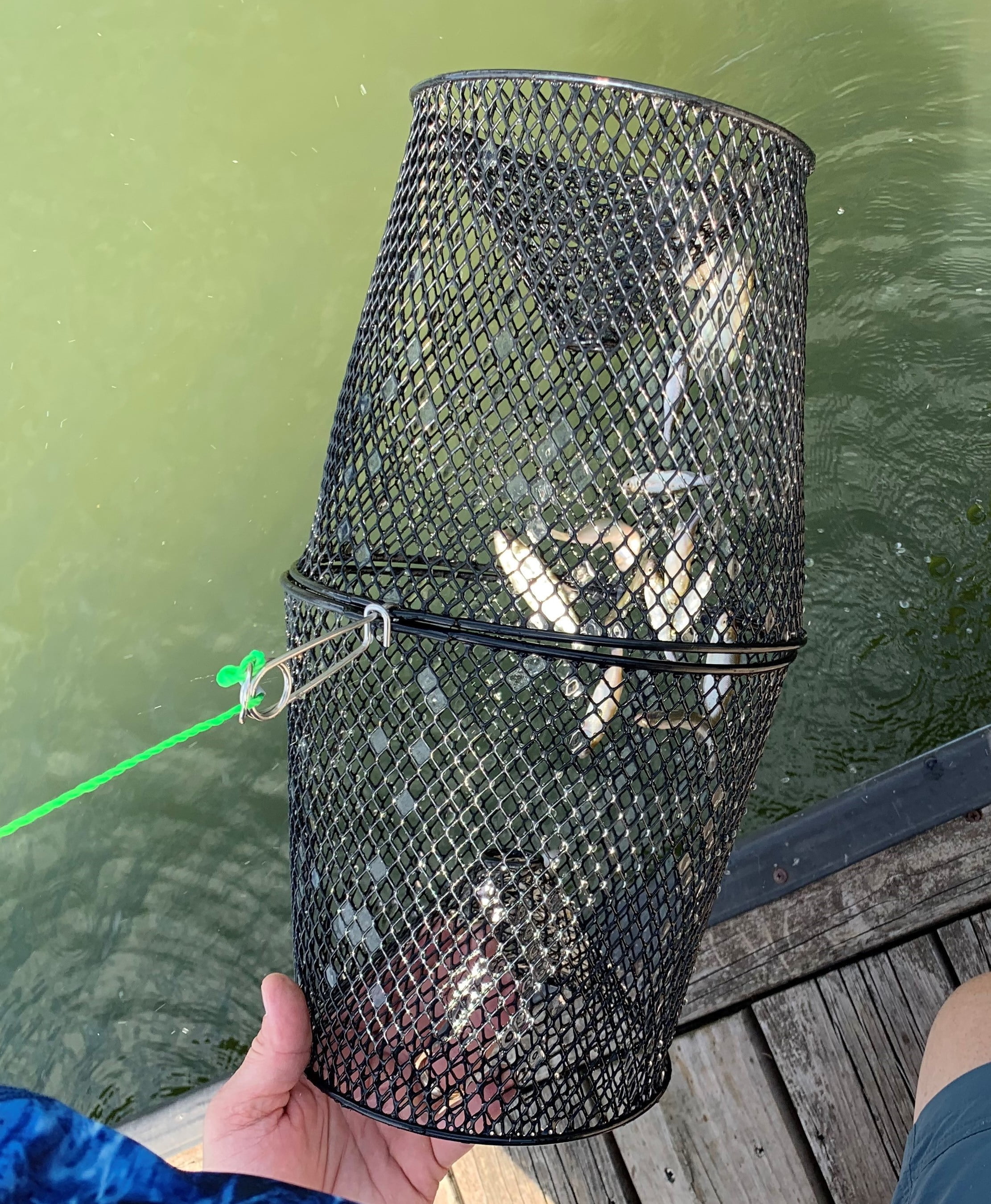 Sporting Goods Fishing Equipment Crawfish Net Trap Heavy Duty Vinyl