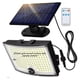 thumbnail image 3 of Lámpara de pared solar de seguridad para exteriores, garaje, inducción infrarroja, 160 LED, 224 LED, lámpara de pared dividida de tres cabezales, 3 of 3