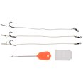 thumbnail image 1 of Juego de aparejos de pelo para pesca de carpa, Kit de aparejos terminales con aguja giratoria para cebo, 1 of 8