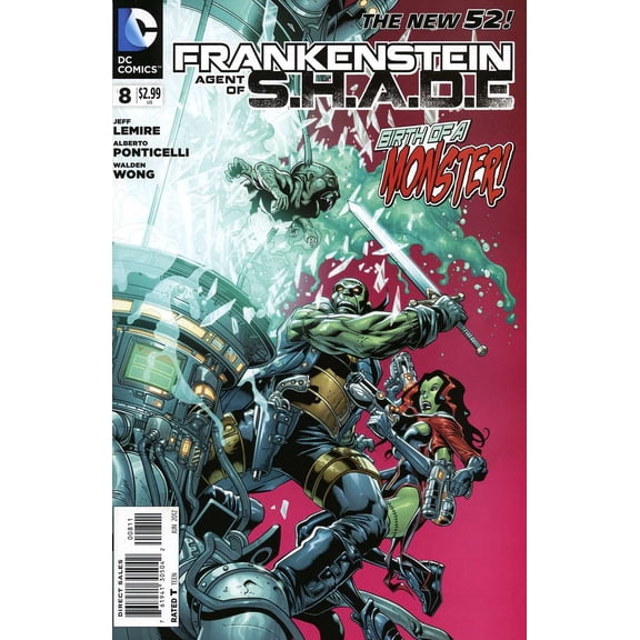 Frankenstein, Agent of S.H.A.D.E. #8 VF ; DC Comic Book