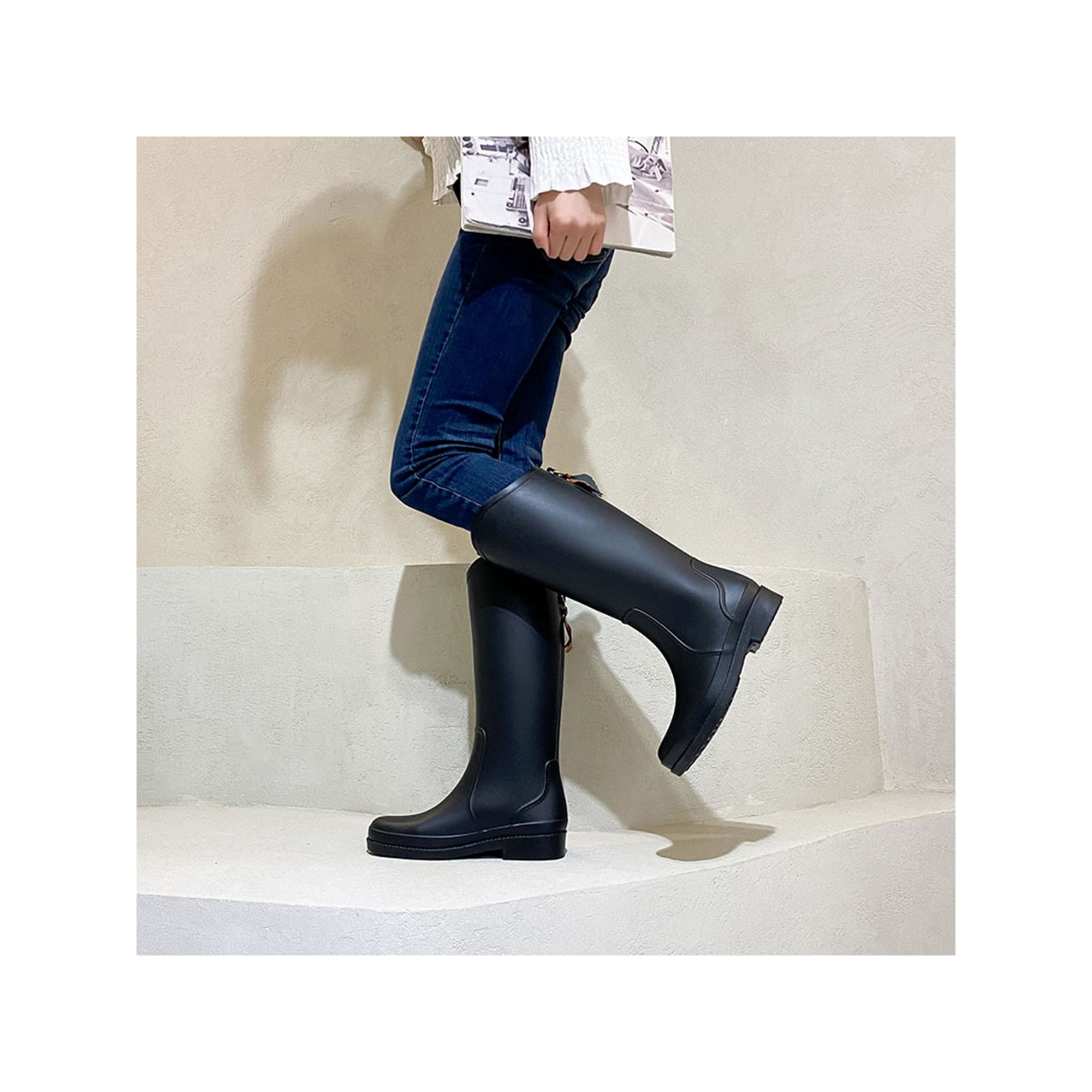 Bottes Caoutchouc Bottillons De Jardin Femme Blackfox Bottes Et