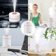 thumbnail image 5 of Mini Humidifier for Bedroom Cool Mist Humidifier with 7 Color Light Auto Shut-off Quiet Small Humidifier 240ml Baby Humidifier, 5 of 5