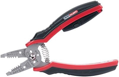Gardner Bender GST-55M Circuit Alert Voltage Sensing Wire Stripper, Electrician / Contractor / Pro Hand Tool, 18-10 Wire Guage AWG, 7 in.