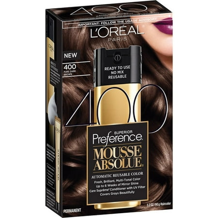 l oreal paris superior preference mousse absolue hair l oreal mousse hair color chart