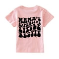 thumbnail image 2 of Dyfzdhu 1-7Y Toddler Kids Girls T Shirt Mama's Expensive Little Besties Short Sleeve Letter Graphic Tee, 2 of 7