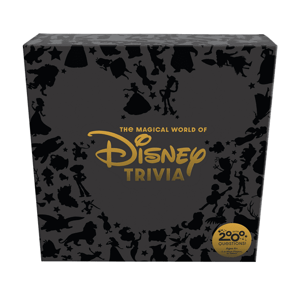 The Magical World of Disney Trivia Game - Family Fun, Children Ages 6