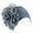 Gray, variant on Womens Hats With Brim Women Hats and Caps Women Ladies Retro Big Flowers Hat Turban Brim Hat Cap Pile Cap Ag