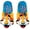 Tony The Tiger 3D, variant on – Frosted Flakes Fun Indoor Novelty Slippers – Tony the Tiger Plush Fuzzy House Shoes – Cozy