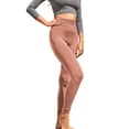 thumbnail image 2 of Doublju Womens Fleece Lined High Waist Ankle Length Female Leggings, 2 of 4