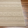thumbnail image 4 of Hauteloom Kojo Living Room, Bedroom Patio Outdoor Area Rug - Brown, Gray - 2' x 3', 4 of 7