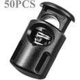 thumbnail image 2 of 50pcs Plastic Cord Locks End Spring Stop Toggle Stoppers, 2 of 4
