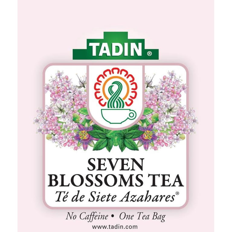 6 Pack) Tadin Seven Blossoms Herbal Tea Bags, 24 Ct - Walmart.com