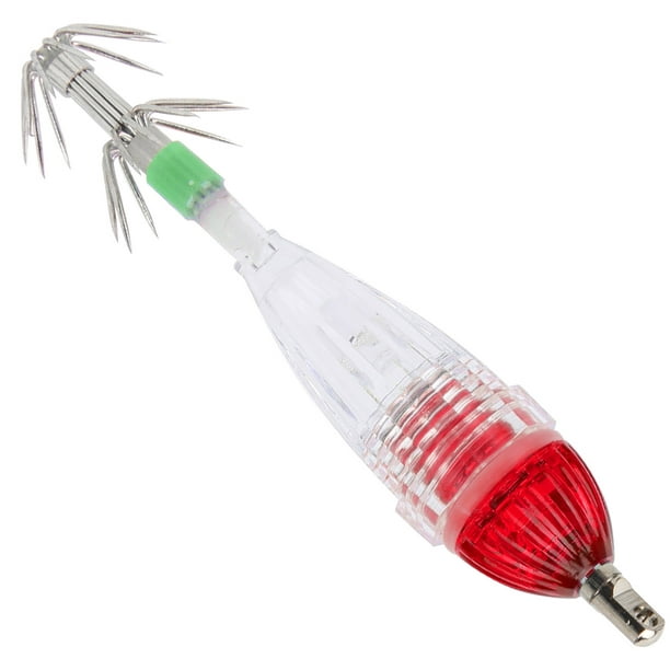 LED Light Bait, Squid Lure Light Lure Lamp With Hook Flounder