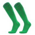 thumbnail image 2 of QSAWXQZ Kids' Soccer Socks Cotton Knee High Non Slip Breathable Cushioned Athletic Socks Free Size, 2 of 7