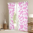 thumbnail image 3 of Homewish Animal Cow Print Black Out Curtains for Female Men Adults,Farmhouse Cattle Bull Curtains Pack of 2 (42x63 Each),Abstract Vintage Aesthetic Bedroom Curtains,Ultra Soft Home Decor, 3 of 6