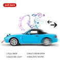 thumbnail image 3 of CHUNYAN 1/32 Mazda Miata MX-5 Alloy Model Car, Toy Car with Pullback, Removable Top, Blinking Lights, Toy Car with Sound and Bright Lights, Collectible Grade Gift for Kids (Red), 3 of 7