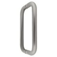 thumbnail image 2 of CRL BPD8SC Satin Chrome 8" Back-to-Back Solid 3/4" Diameter Pull Handles Without Metal Washers, 2 of 4