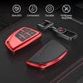 thumbnail image 5 of for Chevy Key Fob Cover with Keychain.TPU Keyshell No Screws Required for Installation. Compatible with 2021-2025 Silverado Sierra Tahoe GMC Yukon Suburban Denali (5-Buttons), 5 of 7