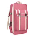 thumbnail image 4 of Hulusi Bag Accs multifunción y elegante tela Oxford cremallera de transporte con correas de hombro doble bolsillos traseros para viajar Rosa, 4 of 9