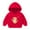 Red, variant on Ulanda Baby Toddler Kids Boy Girl Solid Casual Pocket Hoodie Sweatershirt Pullover (Yellow, 12-18 Months)