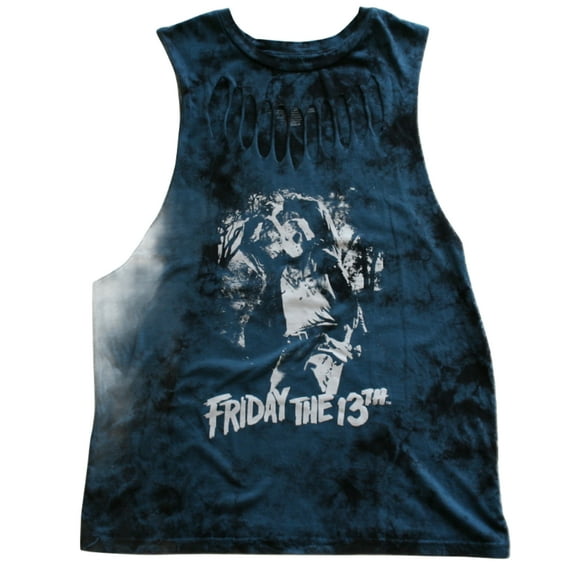 Friday the 13th Junior Women's Tie-Dye Tank Top Size Small