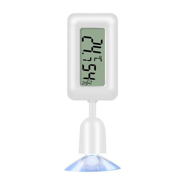 Reptiles Thermomètre Numérique Hygromètre LCD Jauge de Température et  Humidité pour Terrarium Animaux Domestiques Incubateur, Réservoir