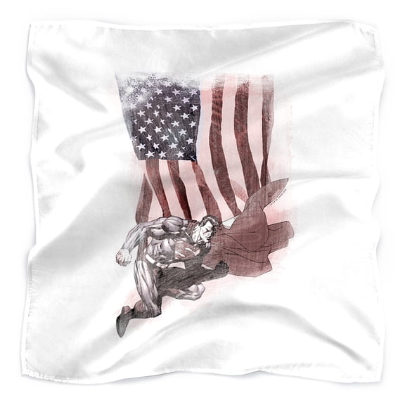 Superman Super American Bandana (21 in x 21 in)