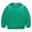 L101-Green, variant on CAUYDY Girls Casual Crewneck Sweatshirts Long Sleeve Color Solid Loose Fit Fall Cute Pullover Tops(L101-Navy,12-18 M)