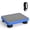 Blue, variant on Costway 24” x 20” Kids Rebounder Bouncing Board Trampolines with Elastic Rope, Non-Slip Base & Feet Red