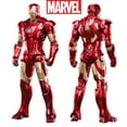 thumbnail image 2 of Original ZD Toys 1:10 Iron Man Action Figure 18cm Mark3 Tony Stark War armor Model collecting toys, 2 of 9