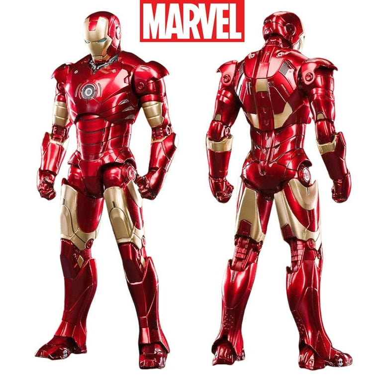 Original ZD Toys 1:10 Iron Man Action Figure 18cm Mark3 Tony Stark