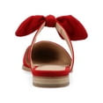 thumbnail image 4 of Journee Womens Telulah Narrow Width Slip On Pointed Toe Mule Flats, 4 of 10