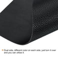 thumbnail image 3 of Escritorio Estera Protector, PU Cuero Doble Cara Rat?n Almohadilla Estera Negro 24"x12" Unique Bargains protectores y secantes de escritorio de oficina, 3 of 6