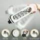 thumbnail image 5 of Vaso De Vidrio Transparente Con Escala, Gran Capacidad, Para Bebidas Deportivas, Con Asa Y Dise O Para Beber Directamente, Ideal Para Viajes, Hidrataci N, Ecol Gico, Reutilizable, 900 Ml De, 5 of 8